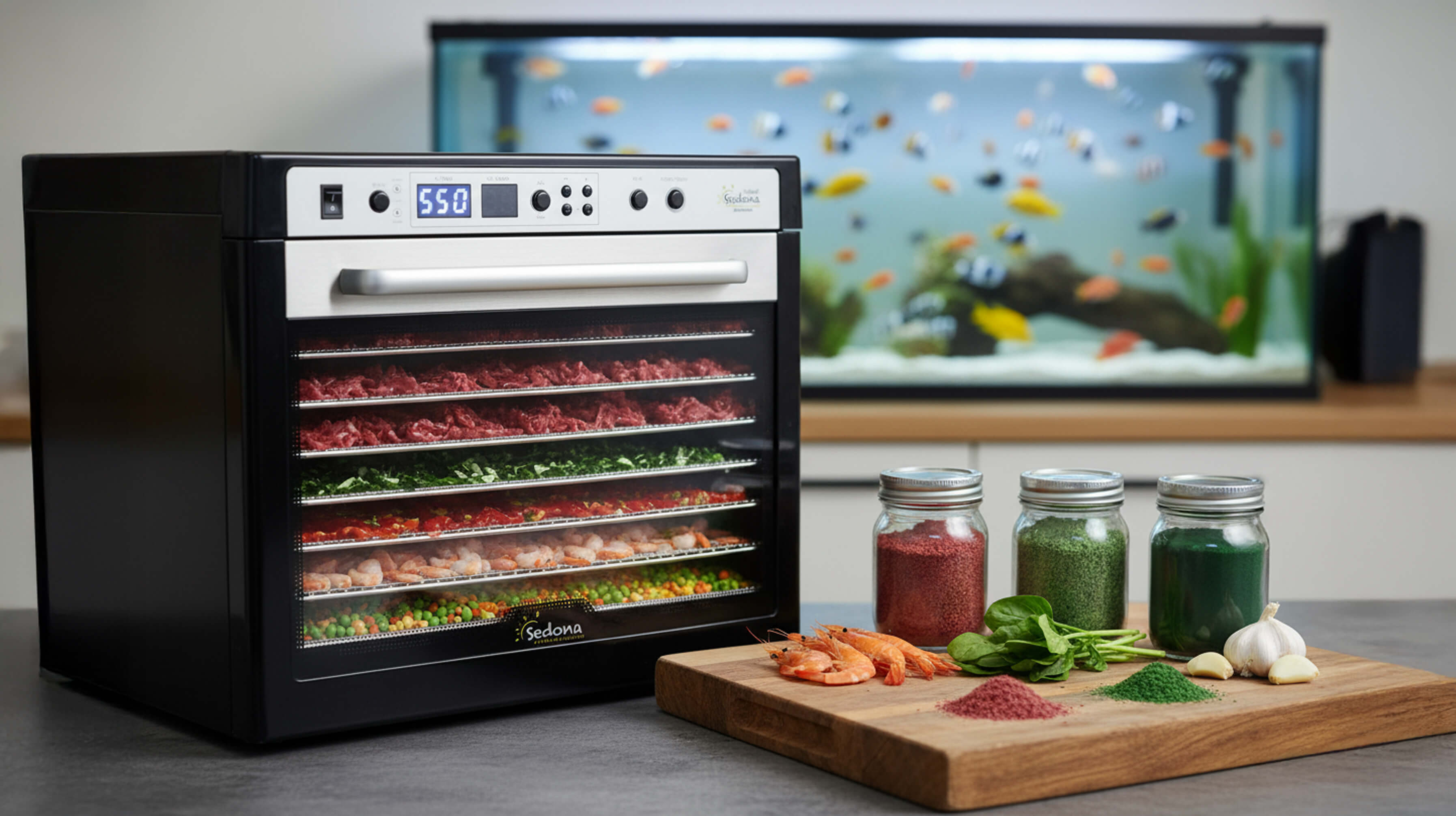 Evde Balık Yemi Nasıl Yapılır? Dehidratörde Balık Yemi Hazırlama Rehberi