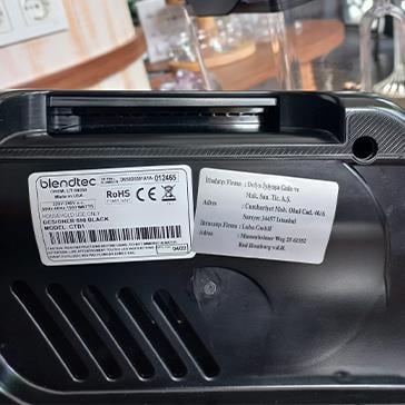 2. El Blendtec - Designer 650 Blender,3 hp,1560W,WildSide+ - D650D0501A1A-EUA1AP1
