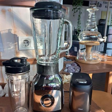 2. El Tribest - Cam Personal Vakumlu Blender,0,67 hp,500W,1250 ml,Vakumlu Hazne - PBG-5001-C