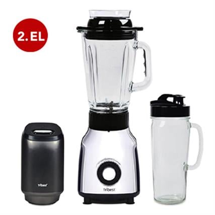 2. El Tribest - Cam Personal Vakumlu Blender,0,67 hp,500W,1250 ml,Vakumlu Hazne - PBG-5001-C