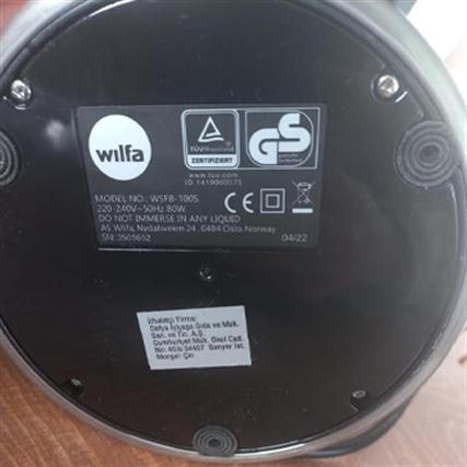 2. El Wilfa - Uniform 58mm Flat Dişli Kahve Öğütücü - Gümüş - WSFB-100S