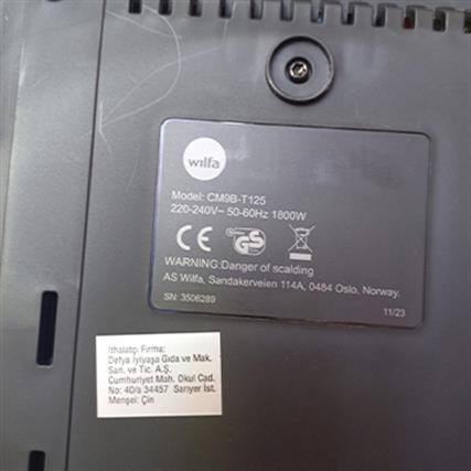 2.El Wilfa - Performance Termoslu Filtre Kahve Makinesi 1,800W 1.25 Lt. - CM9B-T125