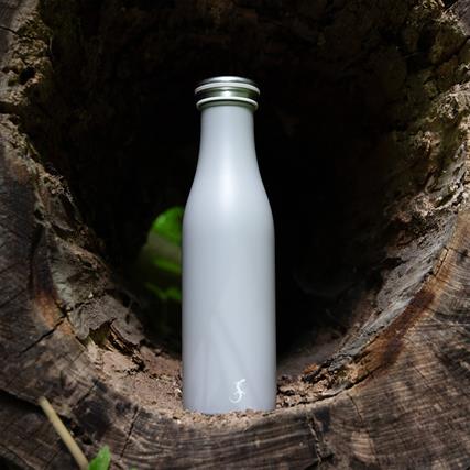 Lurch - 500 ml Granit Gri, Paslanmaz Çelik Termos - Çift Cidarlı, Sızdırmaz - 240805