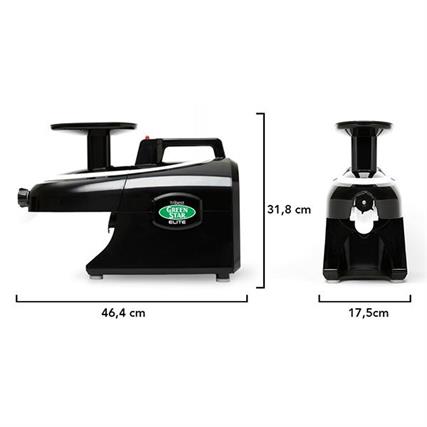 2. El Tribest - Greenstar Elite Soğuk Sıkım Meyve Ve Sebze Sıkacağı - GSE-5010-F-Siyah