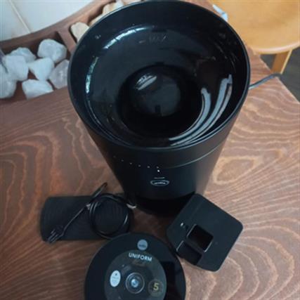 Wilfa - Uniform+ 58mm Flat Dişli Tartılı Kahve Öğütücü - Siyah - WSFBS-200B