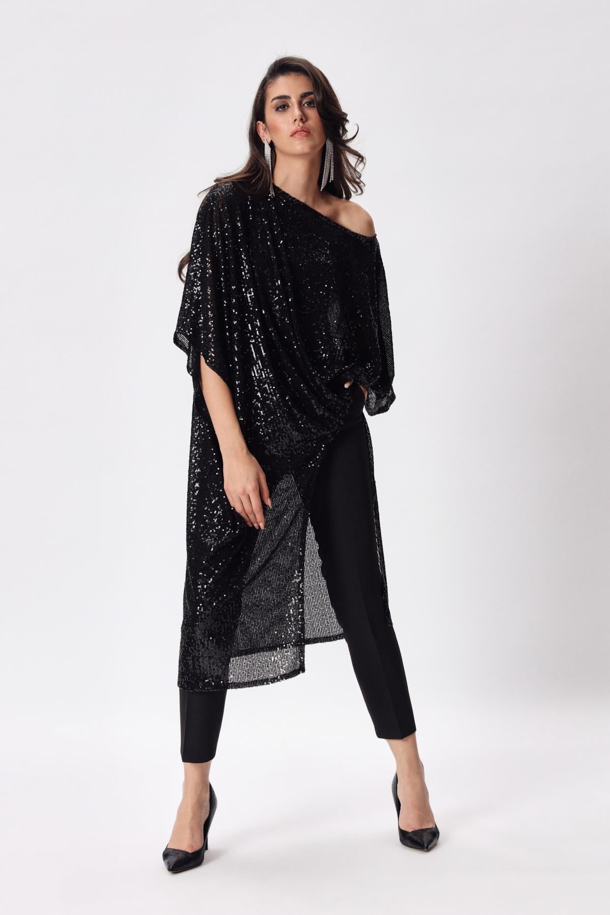 Alicia Tunik Siyah-Modalogy-Tunik