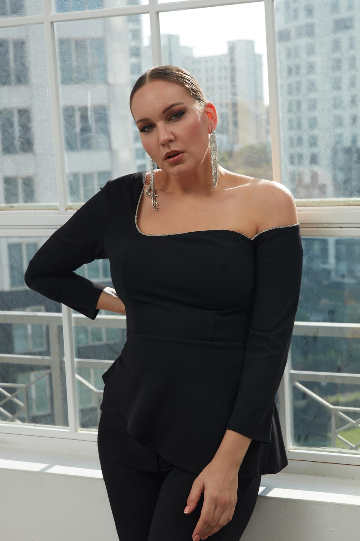 Capris Bluz-Modalody-Büyük Beden Bluzlar