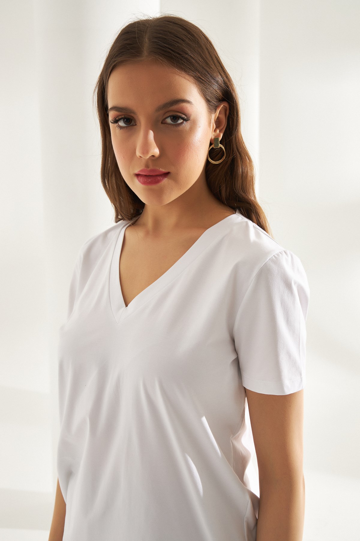 Bona Tshirt White-Modalody-Tshirts