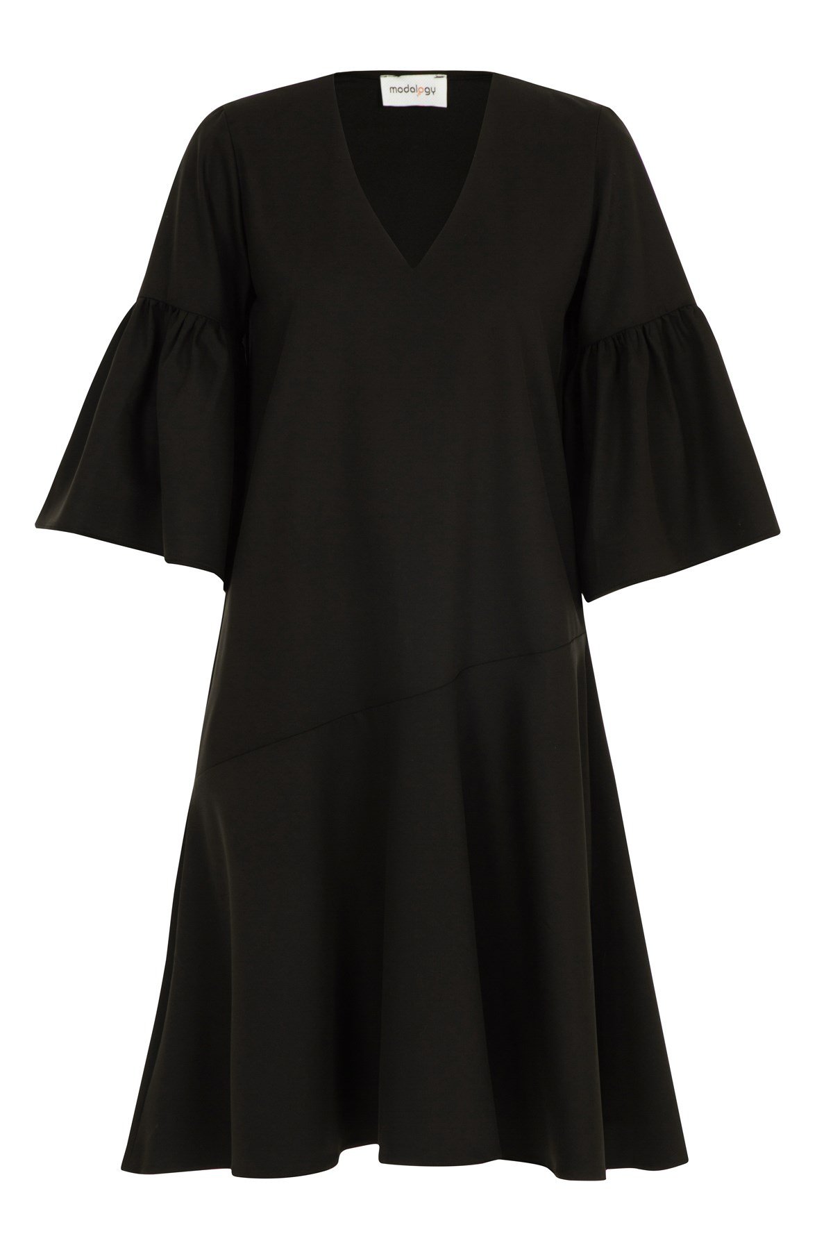 City Dress Black-Modalogy-Dresses