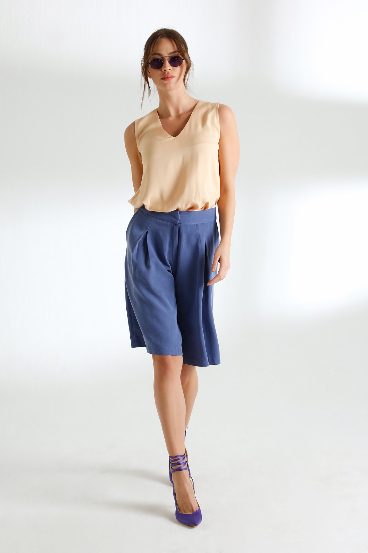 Gia Short Purple -Modalody-Shorts