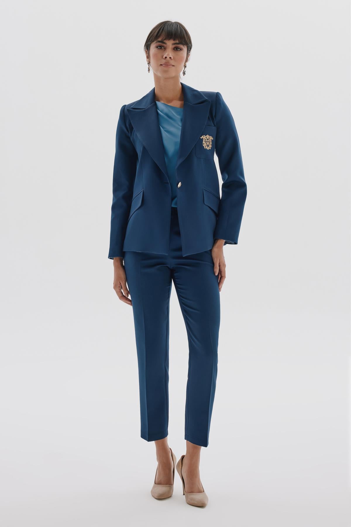 Juno Trousers Navy-Modalogy-Trousers