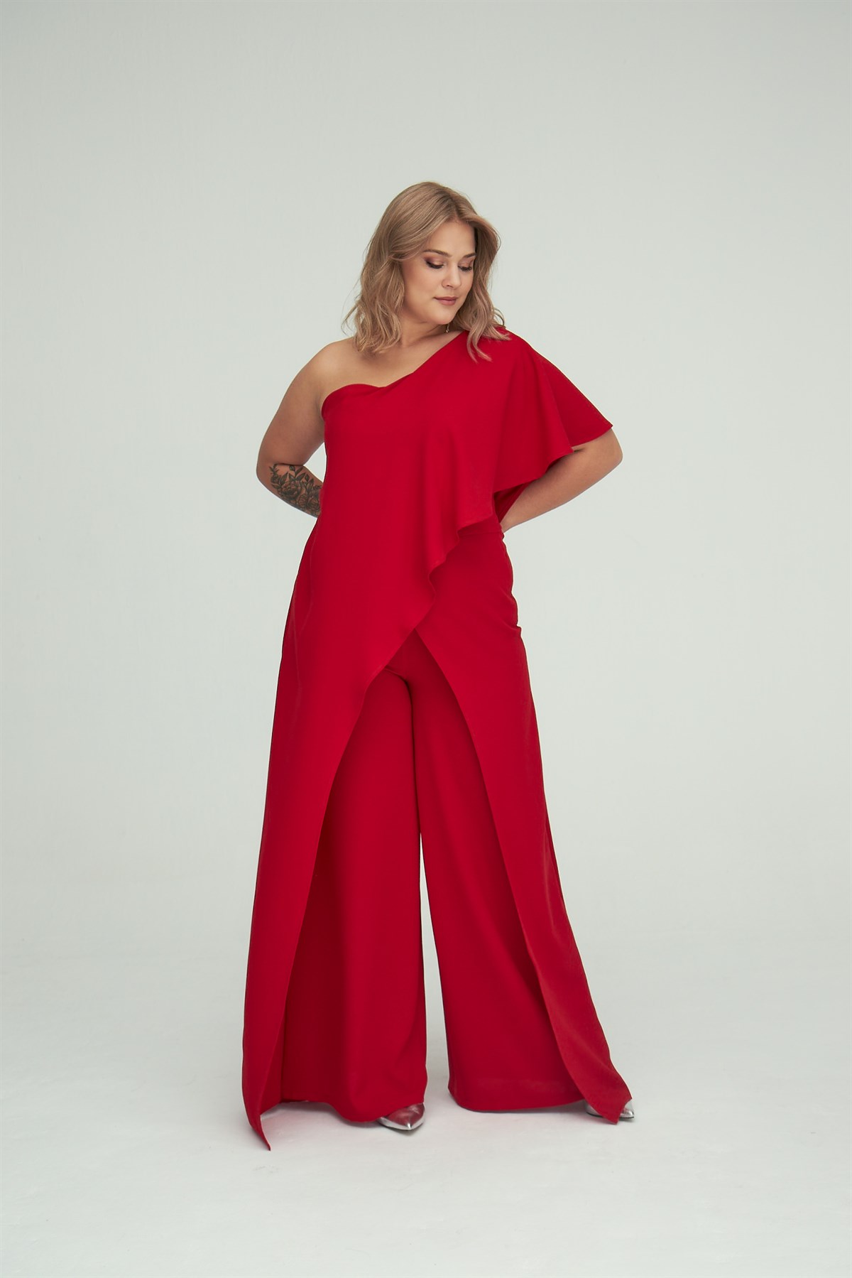 Plus size clearance evening jumpsuits