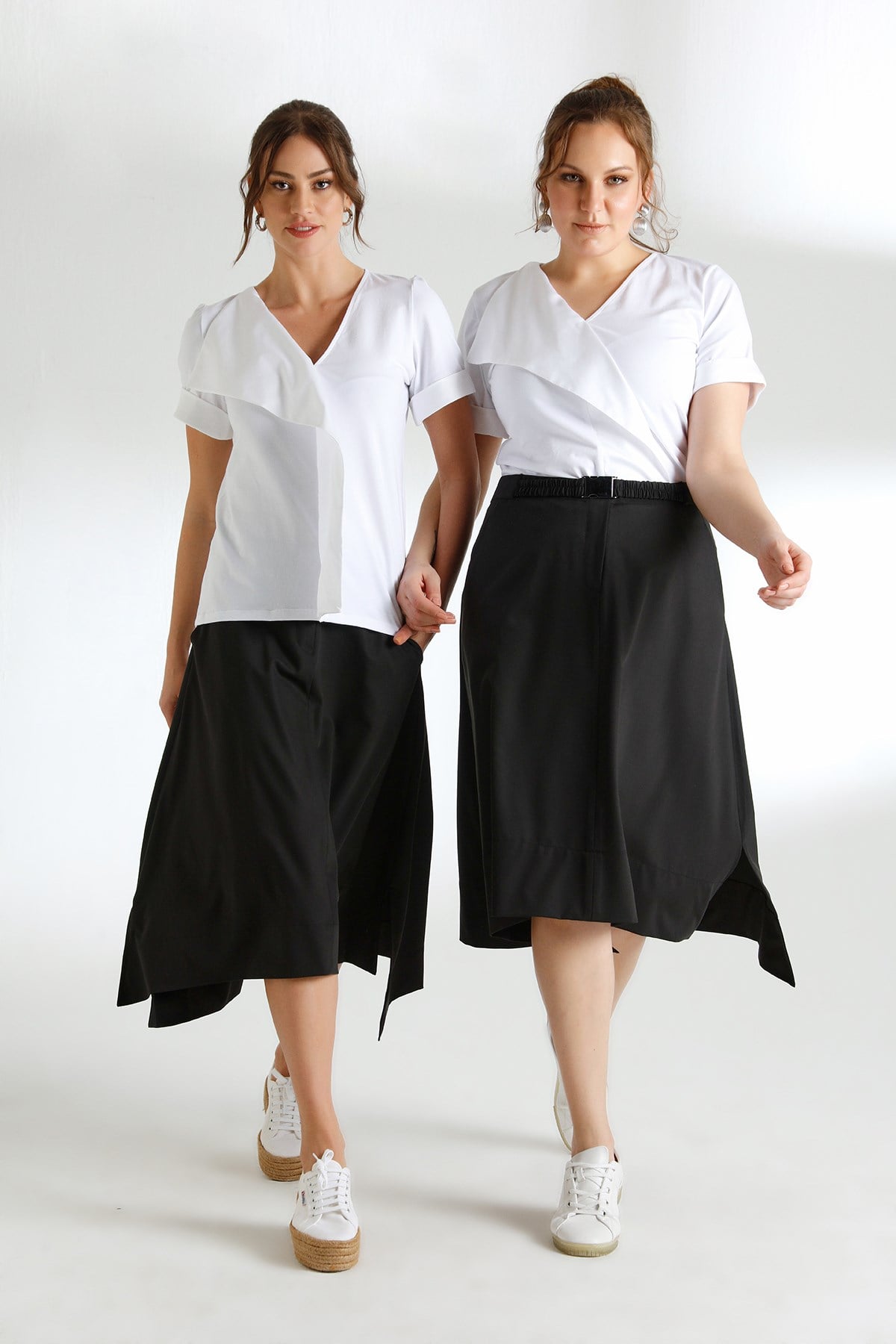 Nara Skirt Black-Modalody-Skirts