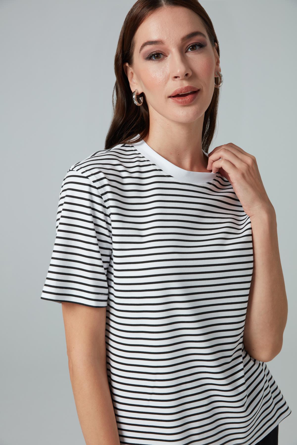 Riviera Tshirt Striped-Modalody-Tshirts