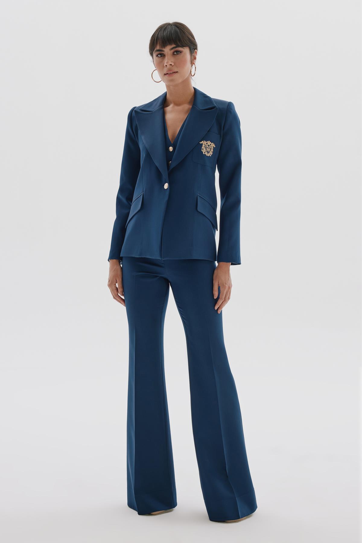 Roberta Jacket Navy-Modalody-Jackets & Coats