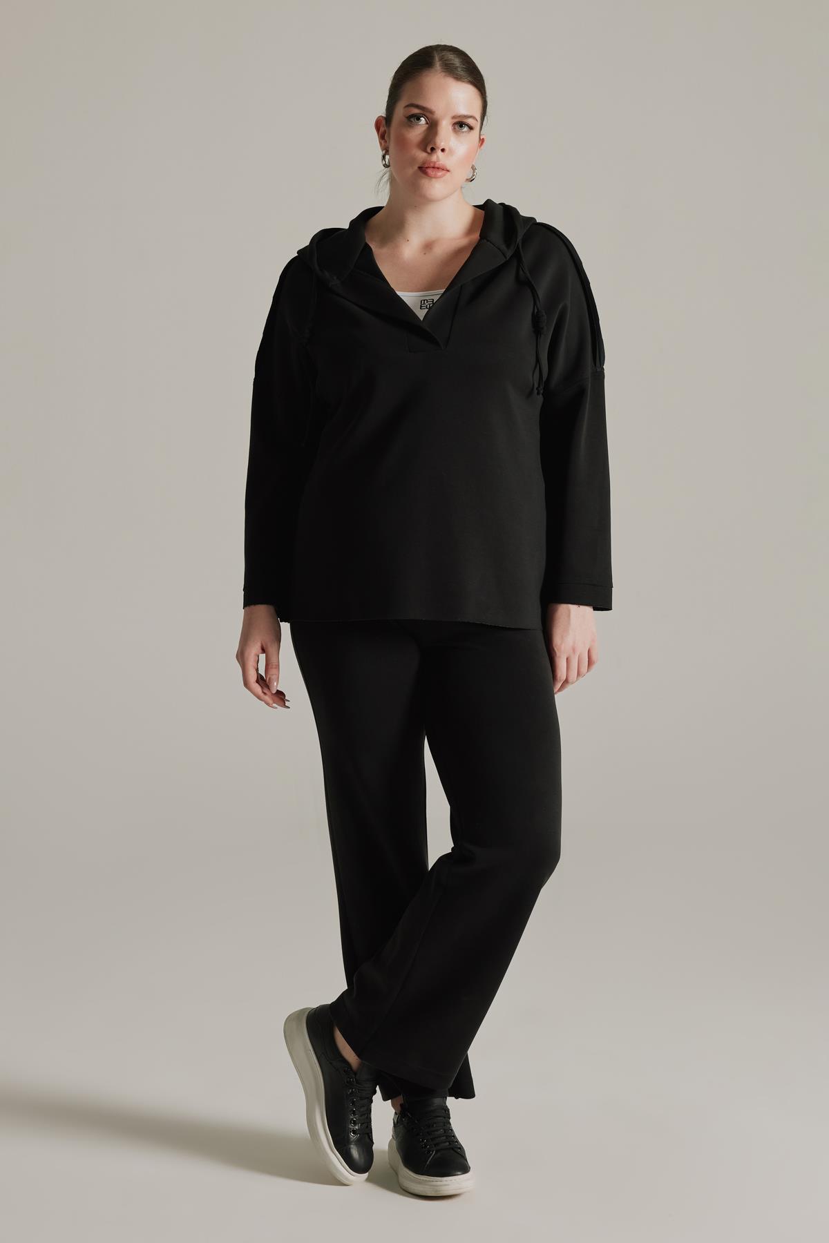 Studio Black Jogger Trousers-Modalody-Jogger