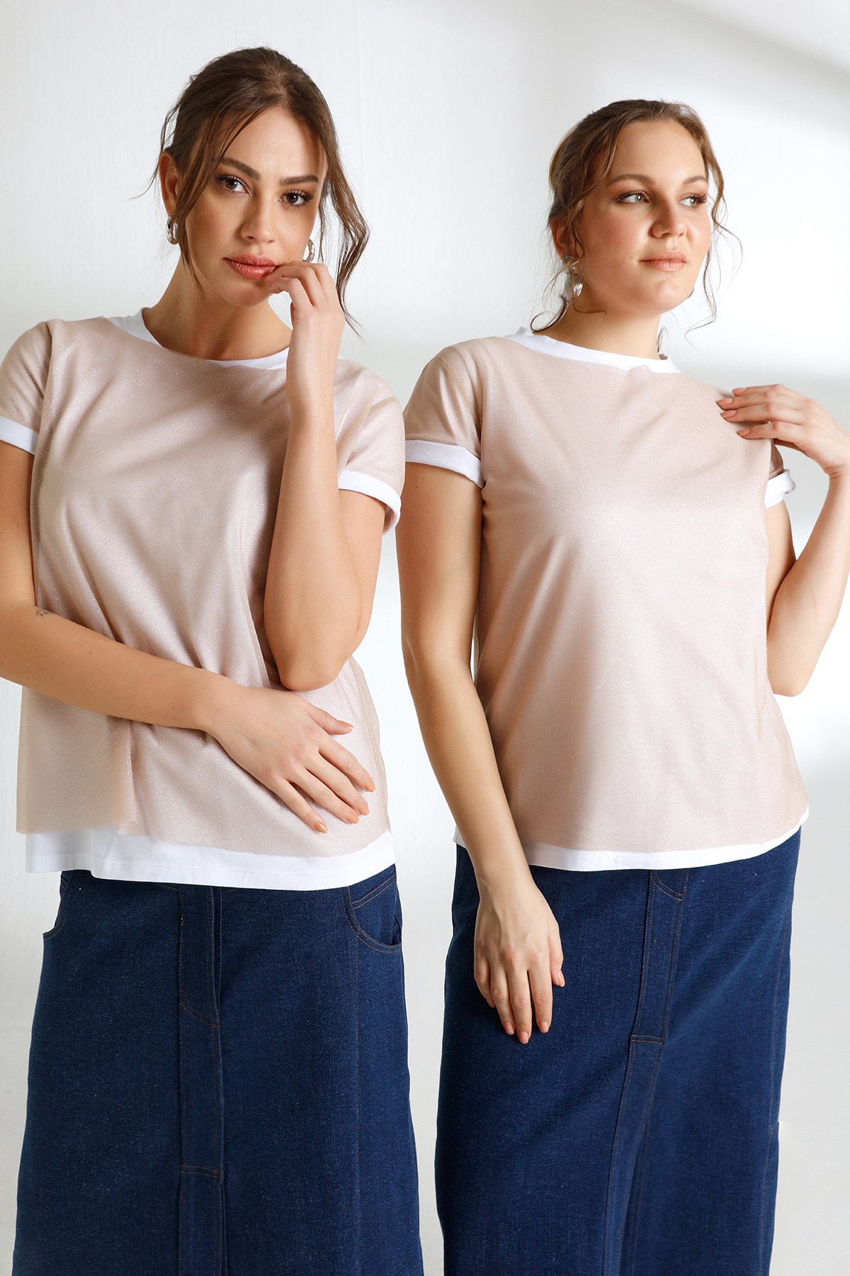 Zio Tshirt Beige-Modalody-Tshirts