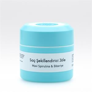 Saç Şekillendirici Jöle (+Mavi Spirulina & Biberiye)