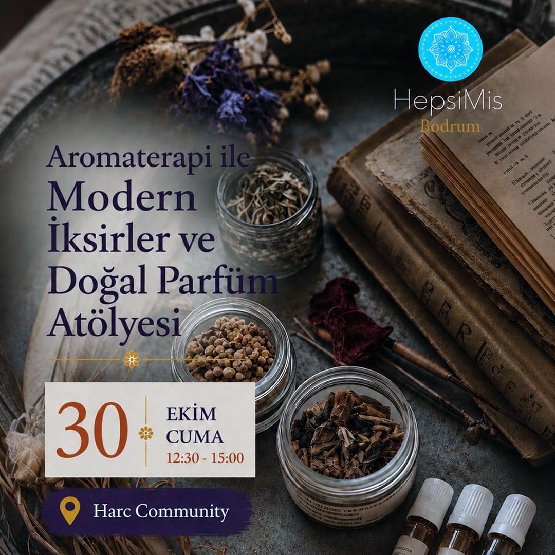 Bursa Aromaterapi ile Modern İksirler & Doğal Parfüm Atölyesi