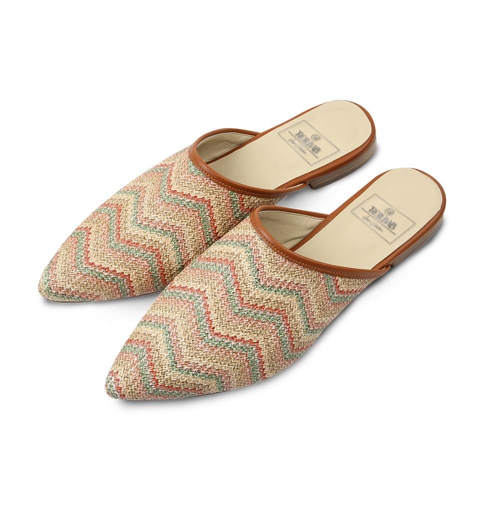 Rollbab Rug Pattern Classic Wicker Terlik