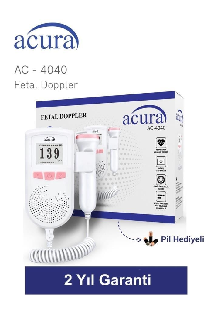 Acura AC-4040 Fetal Doppler Nabız Dinleme Cihazı
