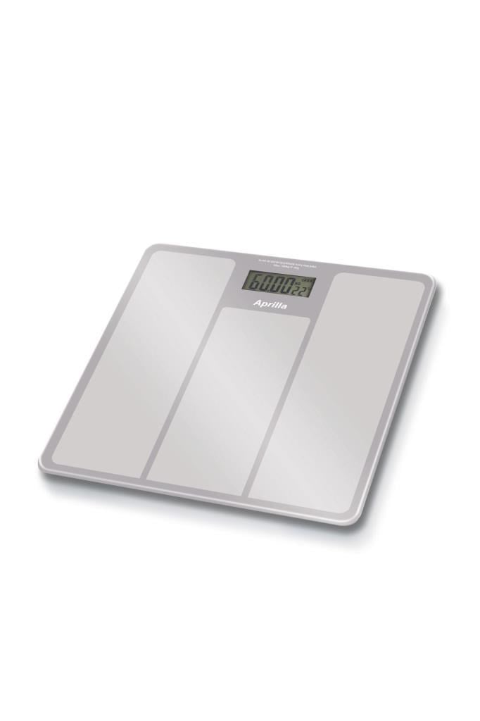 Aprilla Abs-1033 Yüksek Hassasiyetli Dijital Banyo Baskülü Beyaz