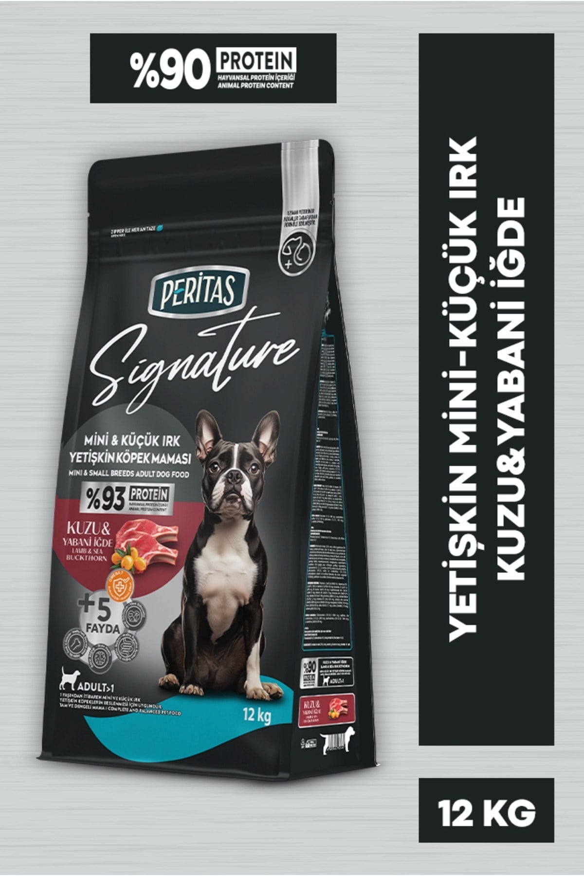 Arma Peritas Signature Kuzulu Küçük Irk Yetişkin Köpek Maması 12 Kg