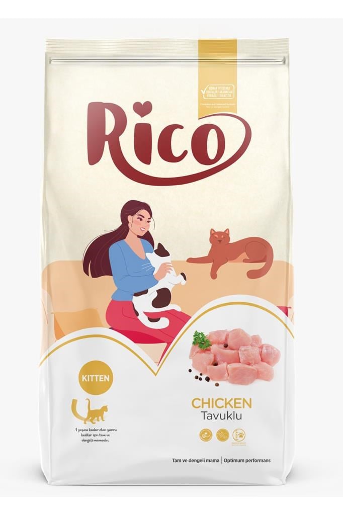 ARMA Rico Tavuklu Yavru Kedi Maması 15 Kg