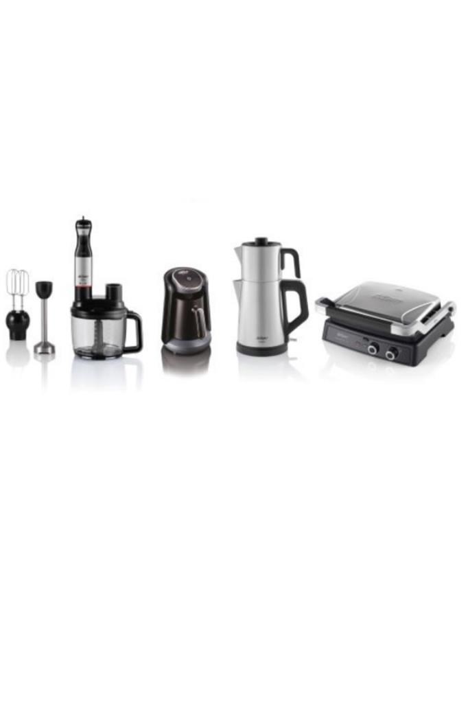 Arzum AR9026 Pro Premium 4lü Inox Elektronik Çeyiz Seti