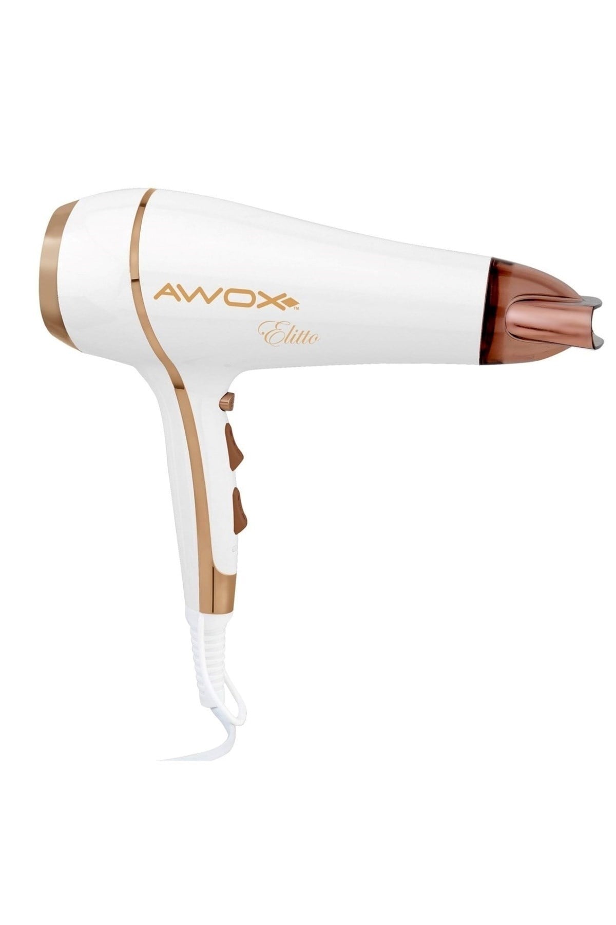 Awox Elit Saç Kurutma Makinesi Beyaz - Profesyonel Kuaför Dc Motor (DW 1608)