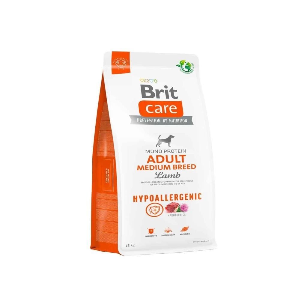 Brit Care Hypo-Allergenic Orta Irk Kuzulu Yetişkin Köpek Maması 12 Kg