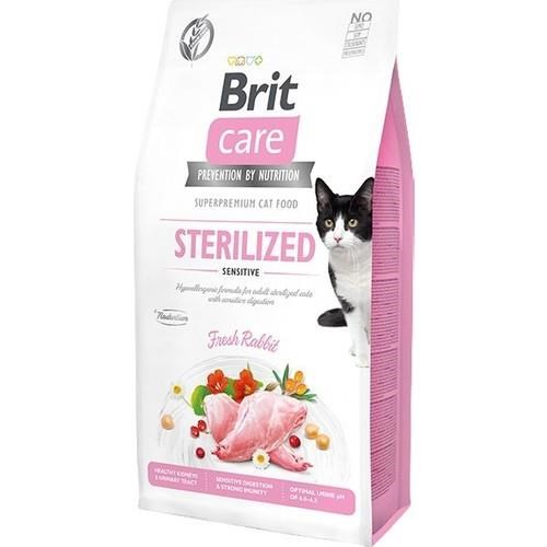 Brit Care Hypo-Allergenic Sindirim Sistemi Destekleyici Tahilsiz Kisirlastirilmis Kedi Mamasi 7 kg