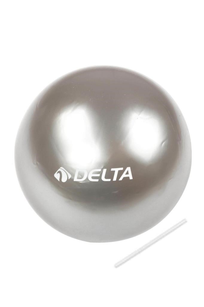 Delta 25 cm Dura-Strong Mini Pilates Topu Denge Egzersiz Topu silver