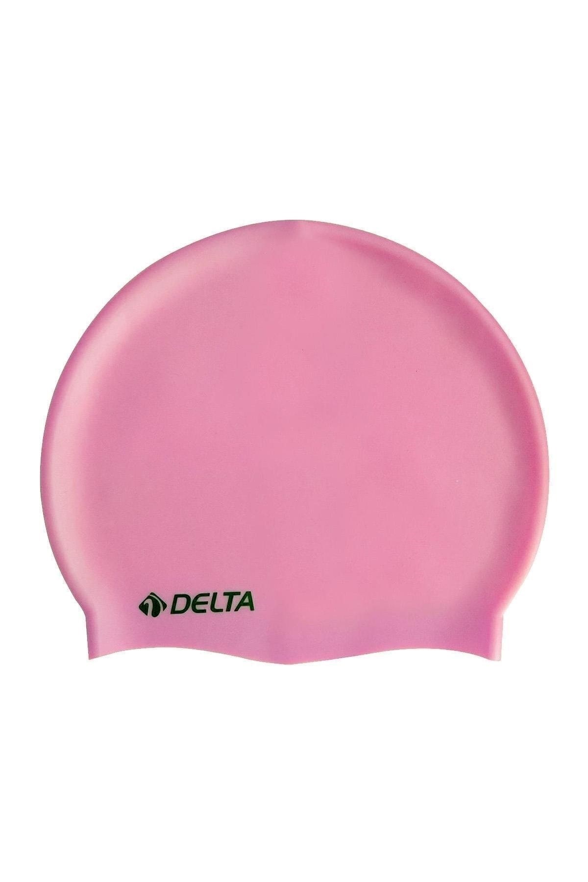 Delta Silikon Bone Deluxe Yüzücü Havuz ve Deniz Bonesi Pembe DS 255