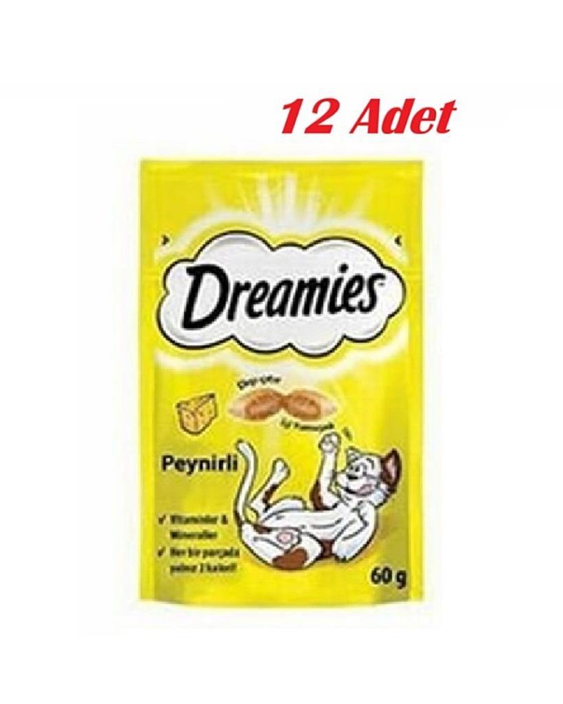 Dreamies Peynirli Kedi Ödül Bisküvisi 12 X 60 G