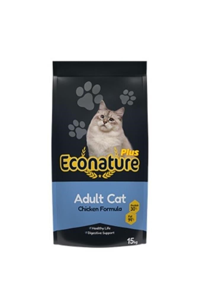 Econature Tavuklu Yetişkin Kedi Maması 15 Kg