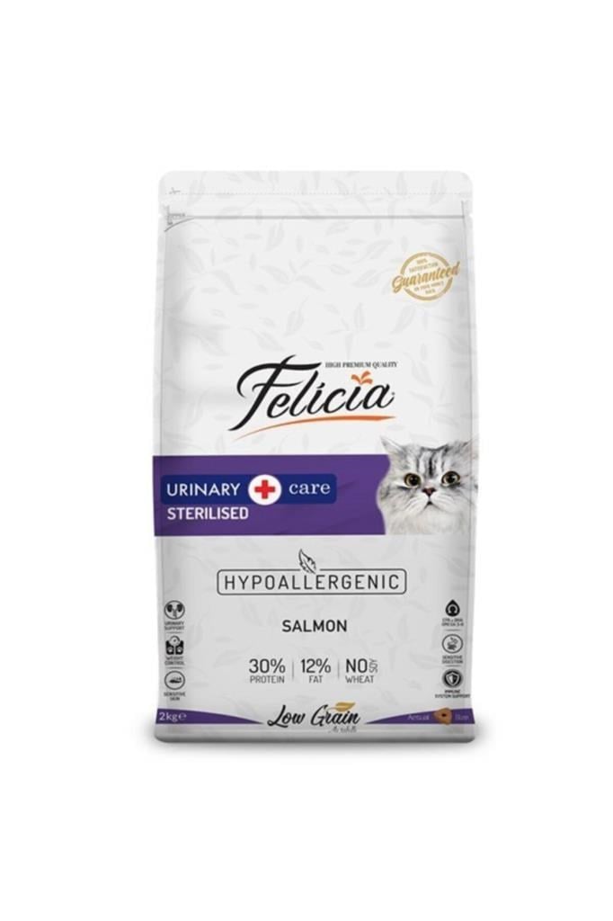 Felicia Sterilised Somonlu Kedi Maması Az Tahıllı 2 kg