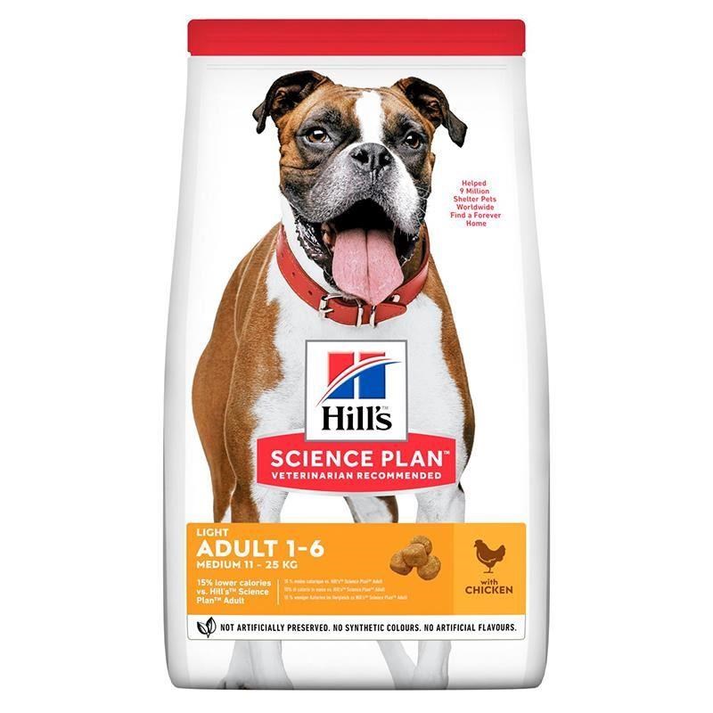 Hills Light Medium Tavuk Yetiş Köpek Mama 14 Kg