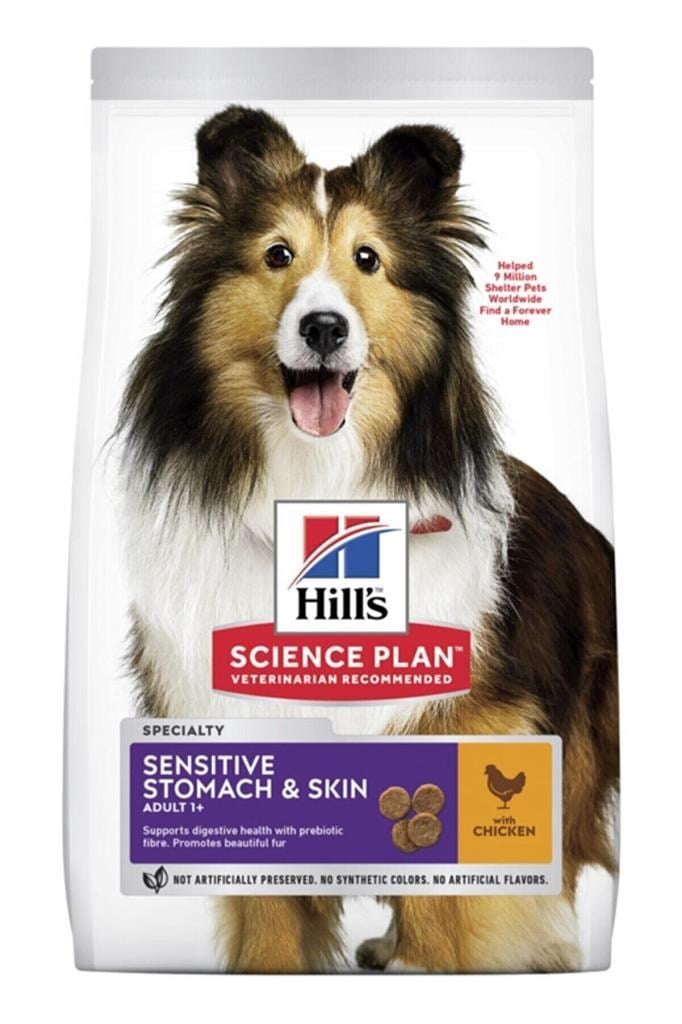 Hills Sensitive Skin Tavuklu Yetiskin Köpek Mamasi 14 Kg