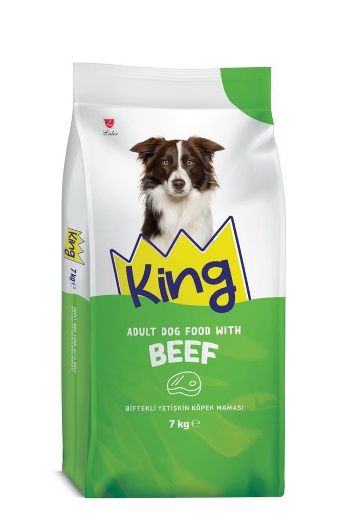 King Biftekli Yetişkin Köpek Maması 7 Kg