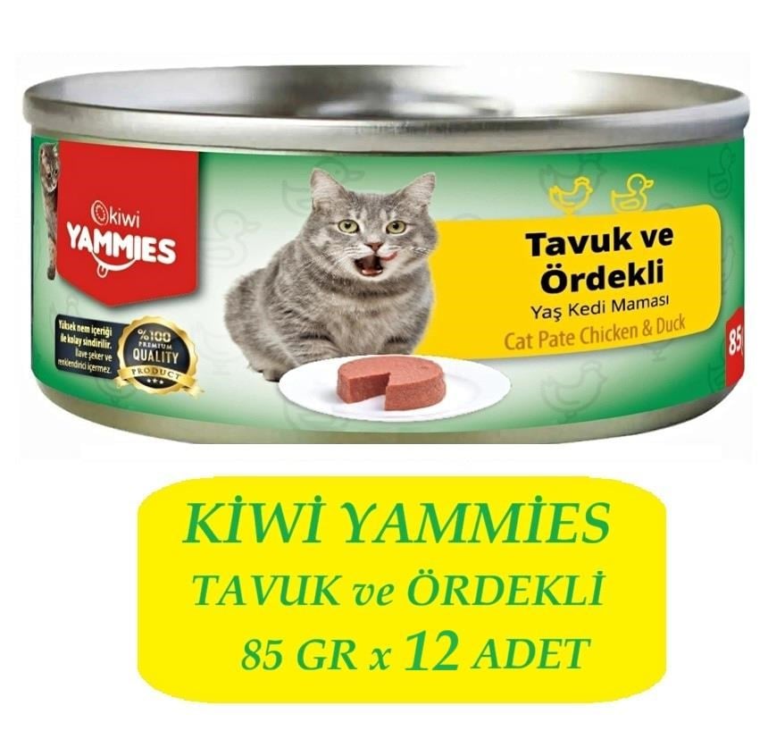 Kiwi KCM-50394 Tavuk-Ördekli Konserve 12 Adet x 85Gr