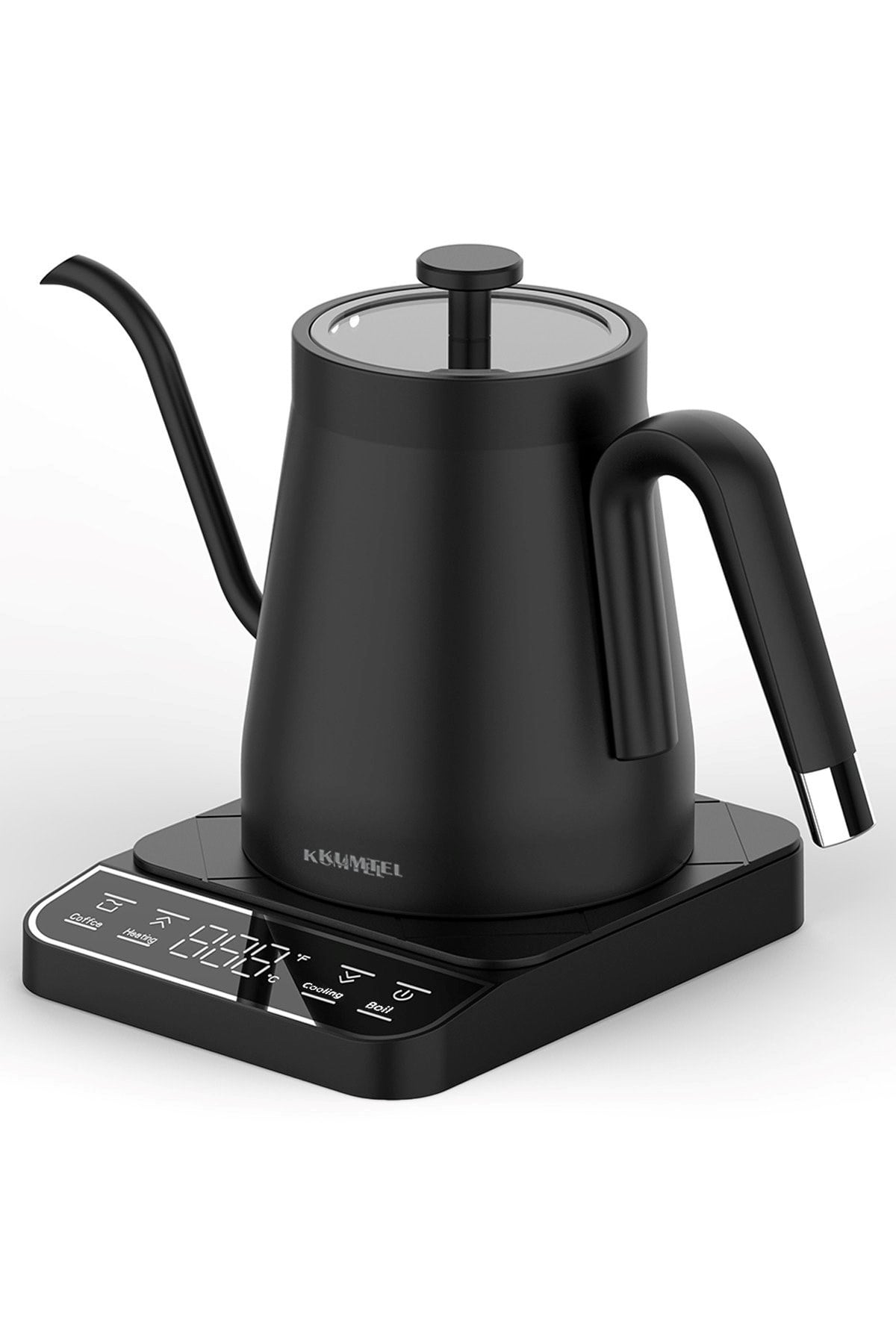 Kumtel Elektrikli Kahve Demleme Su Isıtıcı Gooseneck Dripper Kettle HCK-02