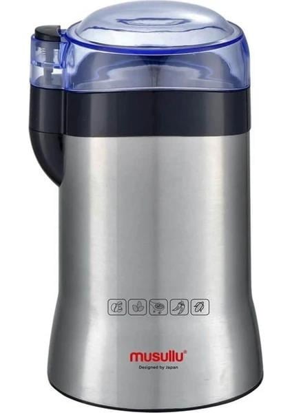 Musullu MSL-1001 Kahve Ve Baharat Öğütücü Inox 200 w