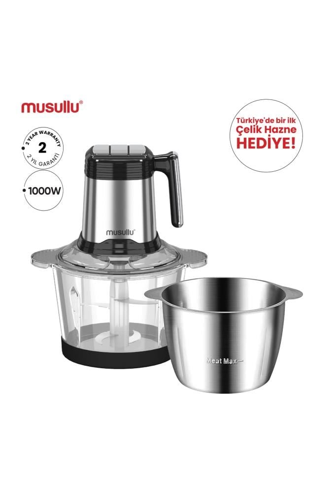 Musullu MSL-1221-2  Rondo Doğrayıcı 2 Lt