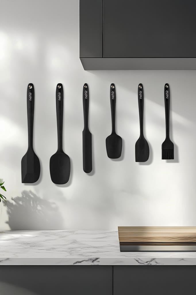 Nehir Lenora 6 Parça Silikon Servis Takımı