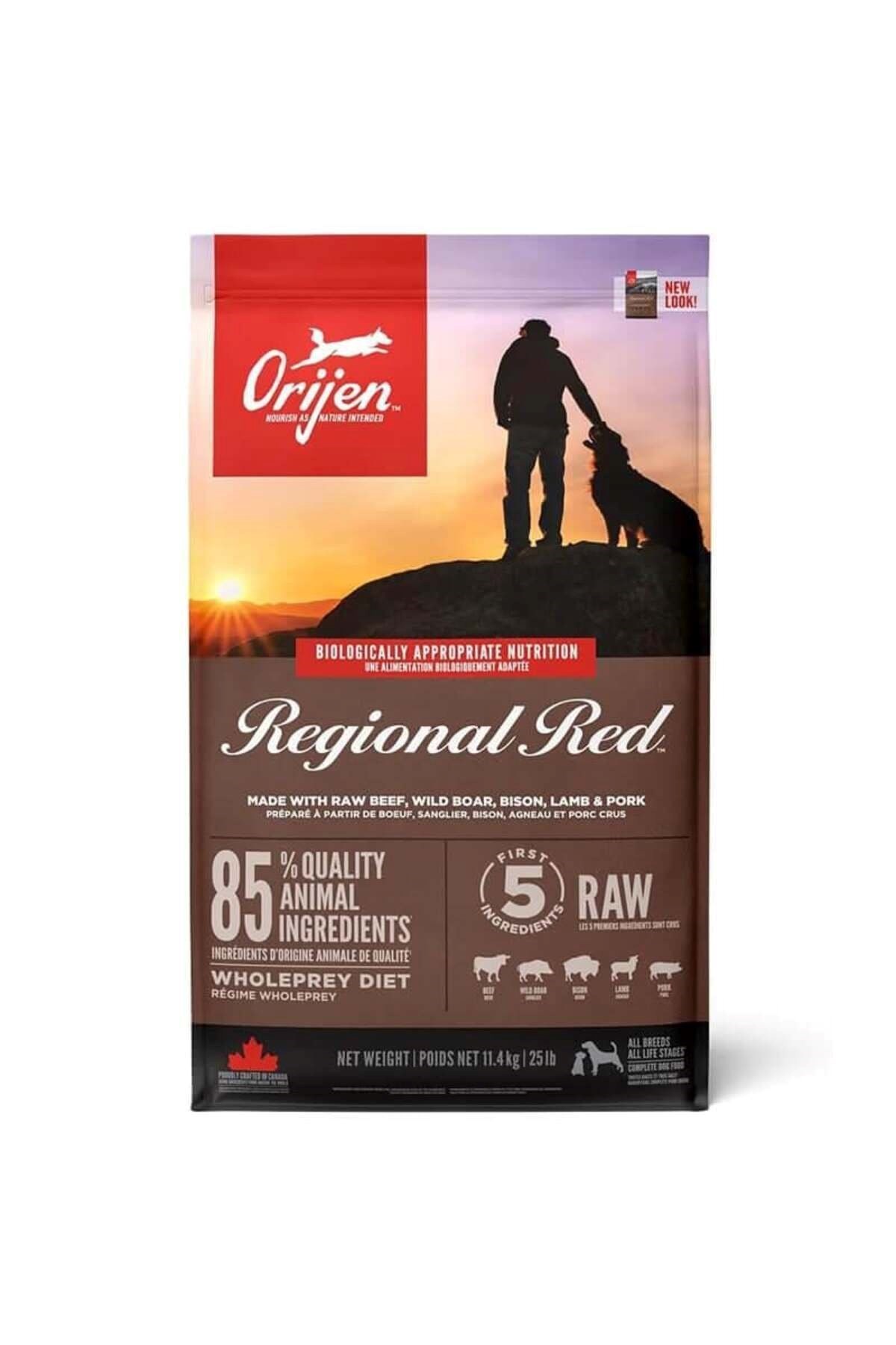 Orijen Regional Red Tahılsız Yetişkin Köpek Maması 11,4 Kg