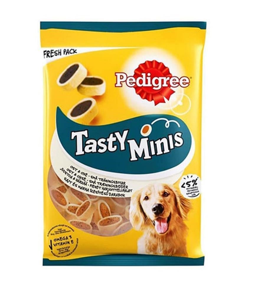 Pedigree Tasty Minis Sığır Etli ve Peynirli Köpek Ödül Maması 140 Gr