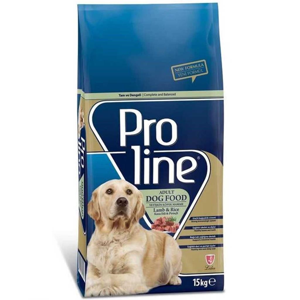Pro line Kuzu Etli  ve Pirinçli Yetişkin Köpek Maması 15 Kg