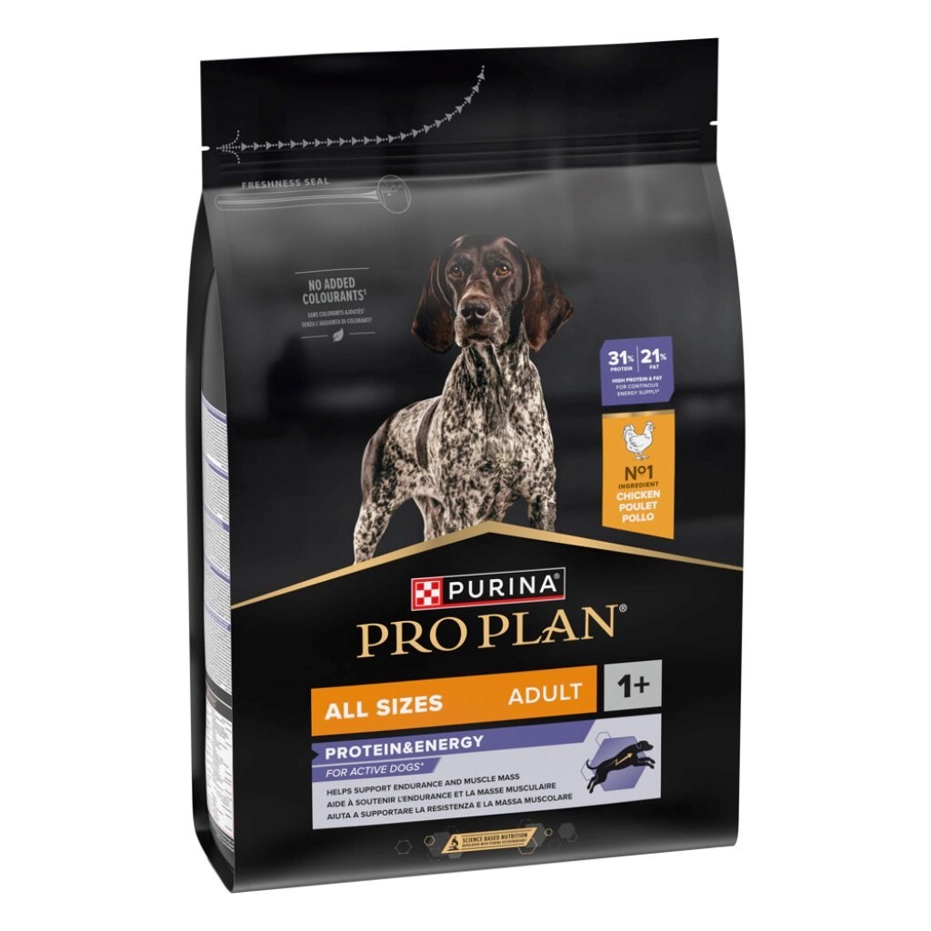 Pro Plan All Size Adult Protein Energy Tavuklu Yetişkin Köpek Maması 3 Kg