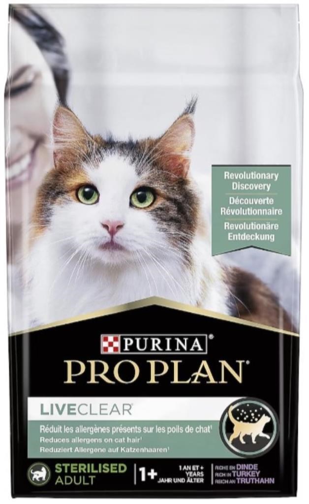 Pro Plan LiveClear Hindili Alerjen Azaltan Kısırlaştırılmış Kedi Maması 7 Kg